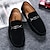 cheap Men&#039;s Slip-ons &amp; Loafers-Men&#039;s Loafers &amp; Slip-Ons Suede Shoes Moccasin Plus Size Driving Loafers Vintage Business Classic Daily Office &amp; Career Suede Cowhide Black Yellow Red Summer Spring