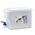 halpa Jars &amp; Boxes-3,5 litran vesikannu hanalla sitruunamehukannu keittiön juoma-astia vedenkeitin potti kylmävesipullo säiliö kuumuutta kestävä kannu kesäjäähdytys