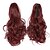 cheap Ponytails-12inch Short Curly Claw Ponytail Extension Clip In on Hairpiece with Jaw/Claw Synthetic Fluffy Pony Tail One Piece