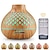 cheap Humidifiers &amp; Dehumidifiers-Aroma diffuser 400ml humidifier Ultrasonic fragrance lamp Atomization Electric diffuser with 7 colors LED Essential oils Humidifier for home yoga office SPA bedroom
