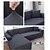 זול כיסוי לספה-כורסת ספה נמתחת להחליק כיסא ספת חתך אלסטי כרית מושב 4 או 3 מושבים בצורת l צבע אחיד רגיל רך עמיד