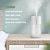 cheap Humidifiers &amp; Dehumidifiers-USB Silent Mini Humidifier Car Air Purifier Water Aroma Diffuser Ultrasonic Mist Maker Fogge
