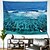 cheap Landscape Tapestry-Landscape Large Wall Tapestry Art Decor Blanket Curtain Hanging Home Bedroom Living Room Decoration Ocean
