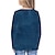 levne dívčí 3D trička-děti kočka 3D tisk tričko s dlouhým rukávem modrá královská modrá zvířecí tisk denní nošení aktivní dítě / podzim