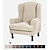 זול כיסא הכסף הסתיים-כיסוי לכיסא אחיד מקבץ פוליאסטר / כותנה כיסויים