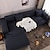 abordables Funda de sofá-funda de sofá funda de sofá protector de muebles funda de sofá elástica suave de color sólido funda súper estirable en forma de sillón / sofá de dos plazas / tres plazas / cuatro plazas / sofá en