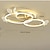 halpa Himmennettävät kattovalaisimet-led kattovalaisin 45 cm himmennettävä ympyrä design uppoasennettavat valot akryyli taiteellinen tyyli moderni tyyli kulta pohjoismainen tyyli perhonen 220-240v