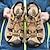 Недорогие Мужские сандалии-Муж. Сандалии Вязаные Кожаные ботинки Сандалии на плоской подошве Кожаные сандалии Спортивные На каждый день Римская обувь на открытом воздухе Повседневные Кожа наппа Кожа