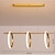 Недорогие Люстры-светодиодный подвесной светильник 90 см индивидуальный дизайн люстра металлический художественный стиль современный стиль стильная окрашенная отделка светодиодный современный 220-240 в