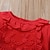 Недорогие Ромперы-малыш Девочки 1 предмет Классический Хлопок Розовый Белый Красный Цветочный принт С принтом Длинный рукав / Осень