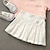 お買い得  ボトムス-女の子 3D ソリッド スカート 夏 活発的 コットン 子供 幼児 赤ちゃん 学校