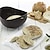 baratos Serviços &amp; Talheres-máquina de pão de silicone de grau alimentício multifunções tigela de salada de molde de pão de silicone