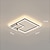 billiga Dimbara taklampor-led taklampa 45 cm dimbar fyrkantig design infälld lampa akryl konstnärlig stil formell stil modern stil svart konstnärlig nordisk stil 220-240v