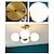 billige Sputnikdesign-LED taklampe 40 cm sputnik design innfelt lys metall globe galvanisert kunstnerisk moderne 220-240v