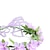 Χαμηλού Κόστους Κορδέλες μαλλιών και στέμματα-1 τεμάχια παιδικά μικρά κοριτσάκια ενεργό γλυκό πάρτι γενεθλίων καθημερινά μπλε κόκκινο floral floral στυλ πολυεστέρας αξεσουάρ μαλλιών κόκκινο ένα μέγεθος ταιριάζει σε γοργόνα μαγιό