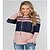 cheap Women&#039;s Hoodies &amp; Sweatshirts-pink color block drawstring hoodie