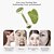 cheap Body Massager-Natural Face Gua Sha Massager Jade Roller Scraper Facial Skin Care Guasha Stone For Face Neck Skin Lifting Wrinkle Remover Care