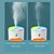 cheap Humidifiers &amp; Dehumidifiers-240ML Ultrasonic Cool Mist Maker Portable Mini Air Humidifier Aroma Diffuser Rechargeable Fog Sprayer Soft Light Humidifier Car Home Mini Cool Mist Maker Purifier