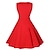 Χαμηλού Κόστους Ιστορικές &amp; Vintage Στολές-Ρετρό / Βίντατζ Δεκαετία του 1950 Κοκτέιλ Φόρεμα Vintage Φόρεμα Φορέματα Φόρεμα Flare Μεγάλα Μεγέθη Γυναικεία Εκδήλωση / Πάρτι Φεστιβάλ Φόρεμα