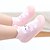 billige Babysko-baby sneakers strømper sko første vandrere lette indendørs sko bomuld skridsikre fritids- / sokstøvler småbørn (9m-4ys) hjem indendørs fritidssport blå pink grøn efterår