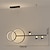 Недорогие Люстры-светодиодный подвесной светильник 100 см индивидуальный дизайн люстра металлический художественный стиль современный стиль стильная окрашенная отделка светодиодный современный 220-240 в