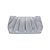 billiga Kuvertväskor och aftonväskor-clutchväskor för kvinnor polyester för kvällens bröllopsfest med kedja i enfärgad enfärgad silver svart mandel