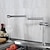 abordables Plegable-Grifo mezclador de fregadero de cocina plegable montado en la cubierta, grifos de recipiente de cocina plegables giratorios 360 de un solo mango