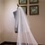 رخيصةأون طرحات الزفاف-مستويين دانتيل الحجاب الزفاف حجاب الكاتدرائية مع ترتر / تطريز تول