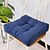 cheap Floor Pillows-Floor Pillows Seat Cushion Colorful Stereoscopic Edging Flax Solid Color Chair Cushion Home Office Bedroom Home Use Dining Table Home Office Bedroom Home Use Chair Cushion Pink Blue Sage Green Purple