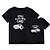 cheap Tops-Dad and Son T shirt Tops Cotton Car Black Light Red Gray Short Sleeve Daily Matching Outfits / Summer