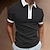 cheap Classic Polo-Men&#039;s Golf Shirt Polo Shirt Quick Dry Moisture Wicking Lightweight Short Sleeve T Shirt Top Regular Fit 1/4 Zip Solid Color Summer Tennis Golf Running