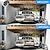 cheap Wireless CCTV System-10CH Expandable 3MP Hiseeu All-in-One Security System with 12 LCD Monitor Wireless 4K Dual WiFi NVR 4pcs 3MP Outdoor Bullet Cameras Night Vision Waterproof for Home or Business