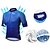 voordelige Heren shirts-21Grams Voor heren Wielrenshirt Korte mouw Fietsen Shirt Kleding Bovenlichaam met 3 achterzakken Bergracen Wegwielrennen UV-bestendig Ademend Sneldrogend Achterzak Groen Geel Oranje Gestipt Polyester