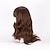 abordables Perruques de déguisement-Hermione jean granger cosplay perruques longue brun ondulé bouclés résistant à la chaleur synthétique perruque de cheveux