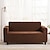 billige Sofabetræk-sofadæksel sofadæksel møbelbeskytter ensfarvet blød stretch sofadæksel super strækbart betræk passer lænestol / elsæde / tre sæder / firesæder / l formet sofa