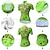 cheap Cycling Jersey &amp; Shorts / Pants Sets-21Grams Women&#039;s Cycling Jersey with Shorts Short Sleeve Mountain Bike MTB Road Bike Cycling Green Yellow Rosy Pink Stripes Floral Botanical Bike Clothing Suit UV Resistant 3D Pad Breathable Quick Dry
