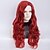 お買い得  パーティーウィッグ-ロングカーリー銅赤 ジェシカラビットウィッグ ハロウィンウィッグ