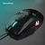 cheap Mice-AJ390 Wired Gaming Mouse, Light Weight Wired Mouse, Matte Black White Color Light Weight Wired Mouse Hollow-out Gaming Mouce Mice Adjustable 7 Keys for Windows