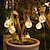 olcso LED szalagfények-rézhuzal izzó húrlámpák 4m 10leds tündérfény akkumulátor működtetése kerti ünnep szabadtéri otthoni dekoráció