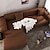 abordables Funda de sofá-funda de sofá funda de sofá protector de muebles funda de sofá elástica suave de color sólido funda súper estirable en forma de sillón / sofá de dos plazas / tres plazas / cuatro plazas / sofá en