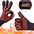 cheap Grills &amp; Outdoor Cooking-One Piece BBQ Gloves High Temperature Resistance Oven Mitts 800 Degrees Fireproof Barbecue Heat Insulation Microwave Gloves