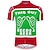 cheap Men&#039;s Jerseys-21Grams Men&#039;s Short Sleeve Cycling Jersey Bike Jersey Top with 3 Rear Pockets Mountain Bike MTB Road Bike Cycling Retro Novelty Jersey Breathable Anatomic Design Quick Dry Red Green Red Blue Red