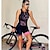 cheap Cycling Clothing-Women&#039;s Triathlon Tri Suit Sleeveless Mountain Bike MTB Road Bike Cycling White Black Rosy Pink Bike Polyester Breathable Quick Dry Sweat wicking Sports Lines / Waves Clothing Apparel / Stretchy