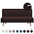billige Futon sofa cover.-futonbetræk stretch sofabetræk love sæde sofabetræk til hunde kæledyr, sovesofa betræk vaskbart sofabetræk møbelbeskytter blød holdbar