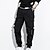 cheap Men&#039;s Pants-Men&#039;s Sporty Casual Straight Jogger Pants Pocket Elastic Waist Multiple Pockets Full Length Plus Size Pants Daily Sports Micro-elastic Solid Color Cotton Breathable Soft Mid Waist Oversized 1 2 3 4 5