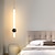 preiswerte Insellichter-1-Licht 60cm LED Pendelleuchte Nordic Nachttischlampe moderne einfache Wohnzimmer Hintergrund Wandleiste lange Linie Kronleuchter Schlafzimmer Einzelkopf Werkzeug kleine Pendelleuchten