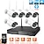 cheap NVR Kits-8CH Wireless NVR Kit CCTV Security System 8Pcs 1080P High Quality CCTV Wifi IP Camera IP66 Waterproof 1.3MP PAL NTSC Mobile Monitoring E-mail Alarm for Office Home