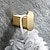 preiswerte Handtuchhalter-Goldene Badezimmer-Hardware-Sets, an der Wand befestigter Edelstahl-Handtuchhalter/Toilettenpapierhalter/Toilettenbürstenhalter mehrschichtig, neues Design, multifunktional, zeitgemäß