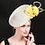 cheap Fascinators-Wedding Feathers Fascinators with Flower 1pc Wedding / Party / Evening / Ladies Day Headpiece