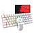 preiswerte Maus-Tastatur-Kombi-t60 mechanisches Tastatur- und Mausset 62 Tasten RGB 6400 dpi optische Gaming-Maus mit Pad für Gamer-Desktop-Laptop